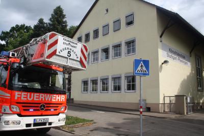 Brand in Grund- und Hauptschule in Stuttgart-Plieningen